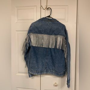 Fringe Jean jacket